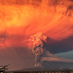 Calbuco as viewed from Puerto Montt, April 22, 2015.